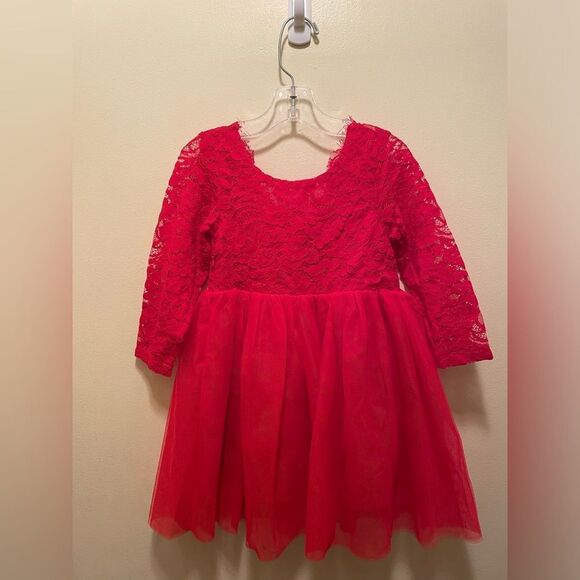 Other - New - Beautiful Red Dress for Baby Girl - Size 18 months
